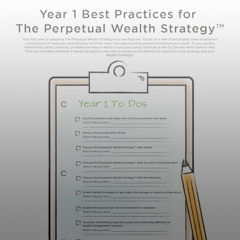 Year 1 Best Practices for The Perpetual Wealth Strategy